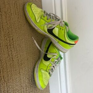 Green Nike Dunks